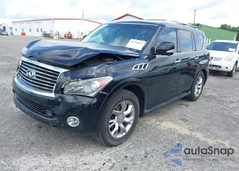 2012 Infiniti Qx56 z USA, uszkodzony, nr VIN JN8AZ2NE3C9020483
